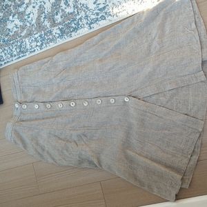 Vintage button down skirt